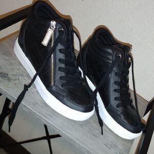 Nine West Black High-Top Sneakers